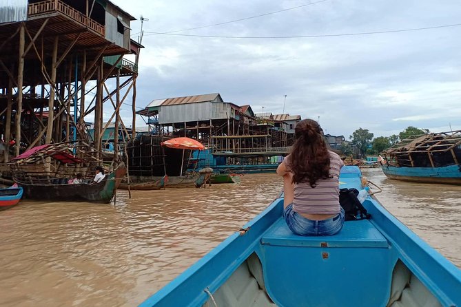 Siem Reap, Tonle Sap Lake, Kompong Phluk, Floating Village Tour - The school stop and pagoda moment: context beyond the photos