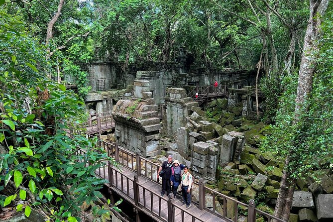 Siem Reap Tourist Attractions 2 Day Angkor Wat Shared Tour - Day Two Around Kulen Mountain: Cliff Views, Pilgrimage Stops, and Waterfall Time