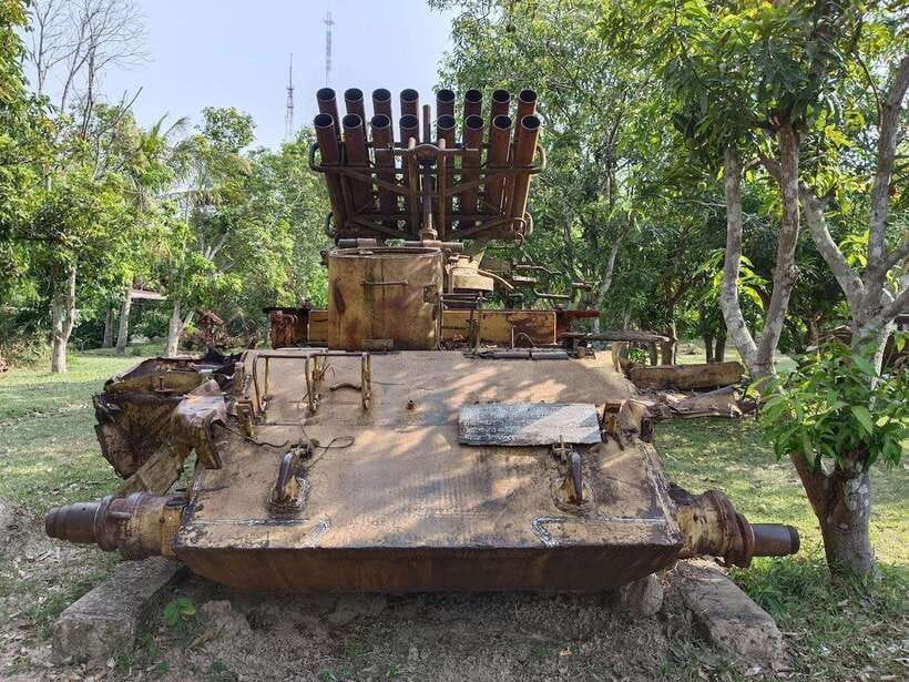Siem Reap: War Museum included Ticket and Pickup Drop Off - What you’ll see: tanks, artillery, aircraft, and small artifacts
