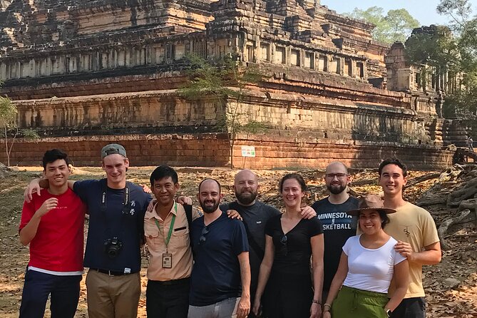 Sun Rise at Angkor Wat Small Group Day Tour from Siem Reap - Angkor Thom South Gate: The Big Entry With 54 Stone Figures