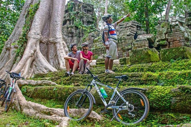 Sunset or sunrise bicycle tour around Angkor Wat and nearby temples - Hotel Pickup + Transfers: Why This Tour Feels Less Painful