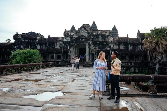 The Ultimate Angkor Wat Temple Private Day Trip - Bayon Temple stop at Angkor Thom: south gate and 54 stone figures