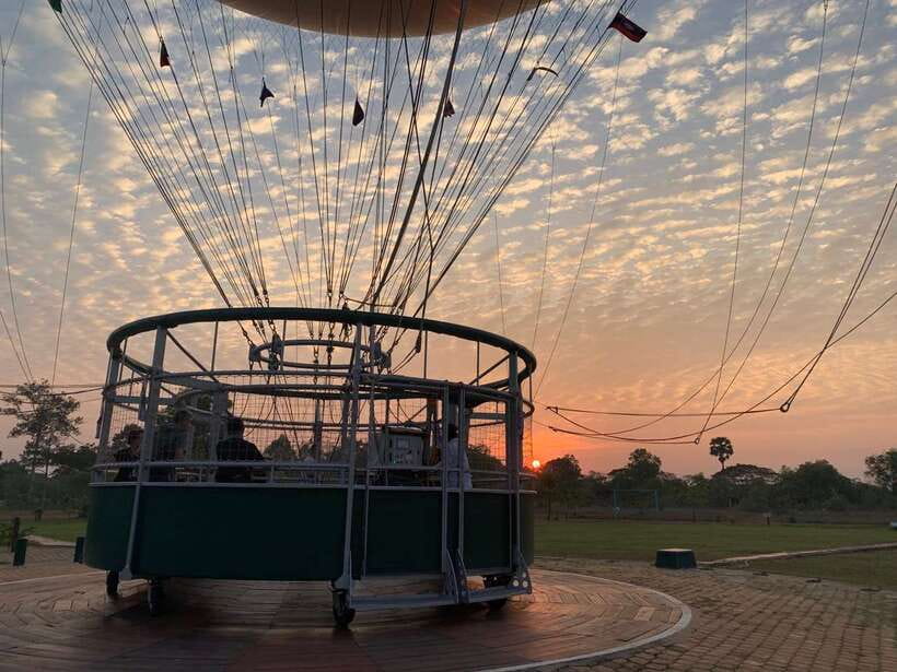 Ticket for Angkor Balloon Ride. - Sunrise or Sunset: When the Light Turns the View Into a Memory