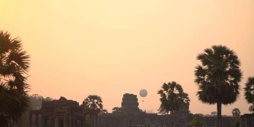 Ticket for Angkor Balloon Ride. - What Happens Before and After: Vouchers, Counters, and the Simple Flow