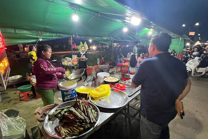 Ultimate Siem Reap Food Tour (10 Locals Tasting with Drinks & Transport) - Stop 1: Wat Damnak Area to Kick Off the Evening