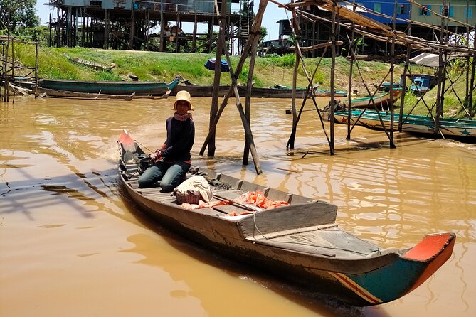 Unique Private Day Tours To Kompong Khleang Village & Tonle Sap Lake - Tonle Sap boat time: sampan cruising, mangroves, and sunset light
