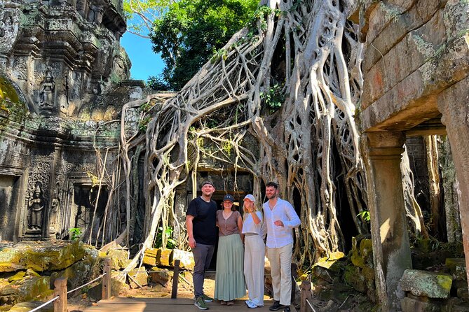 Unveil The Magic Of Angkor Wat Sunset In A Day Personalized Tours - Ta Prohm: The Jungle Temple That Looks Like a Movie Set